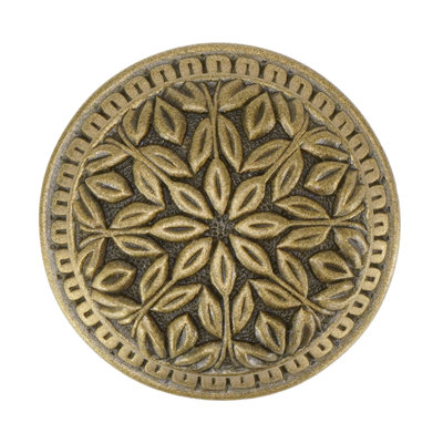 EDGAR BEREBI HAMPTON KNOB IN VINTAGE BRONZE PLATE