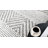 Abani Rugs Olessja Collection NOM150A Zig Zag Cream Grey Area Rug-376302676