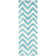 Barcelona Shag Hand Tufted Performance Chevron Rug