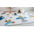 Rug Branch Maverick 7' x 10' (6'7" x 9'6") Cream Airplane Kids Area Rug, Contemporary, Medium Pile, Stain-Resistant Carpet - Playroom, Nursery, Toy Room and Bedroom-984501053