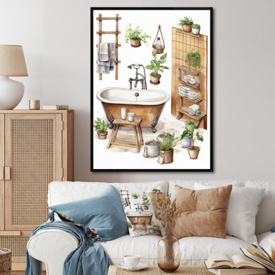 " Natural Bathroom Decor XXXXIV "
