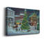 Toile tendue avec châssis Village Square Premium - prête à être accrochée-1771526201