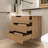 Leendert 30 " W Free Standing Wall Mounted Single Double Single Vanity Bathroom Vanity With Resin Top