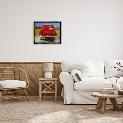 «Stupell Industries Romantic Couple», art mural en toile rouge par Michael Quackenbush