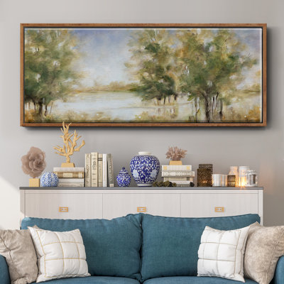 Waterway Grove- Framed Canvas