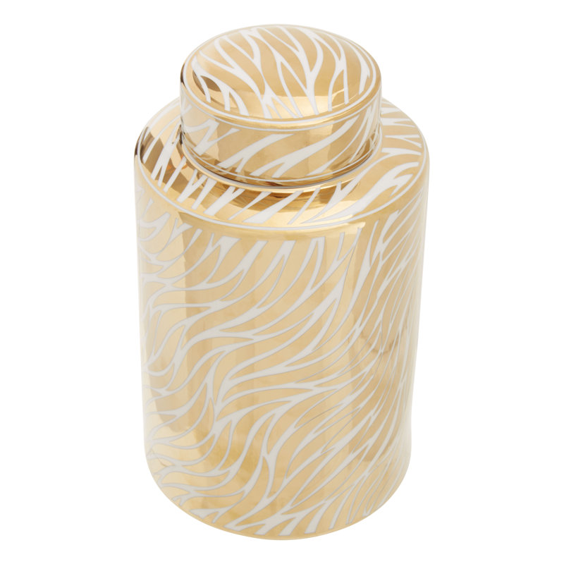 Ameliyah Decorative Jar 1, 30 H x 18 W x 18 D cm