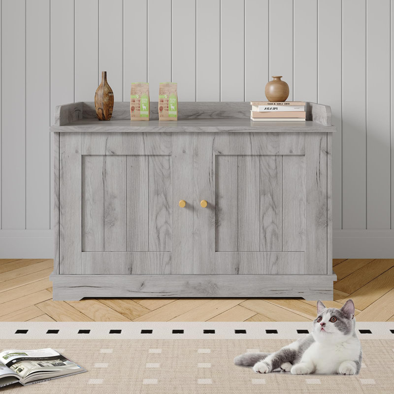 40cm H Cat Tree, Grey