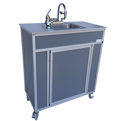 Station de lavage portable pour les yeux et le visage - GRIS: PSE-2001E