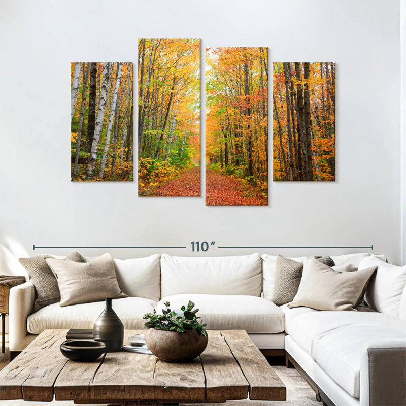 L'automne à  Alvord, dans le Vermont, H 54 po x l 84 po