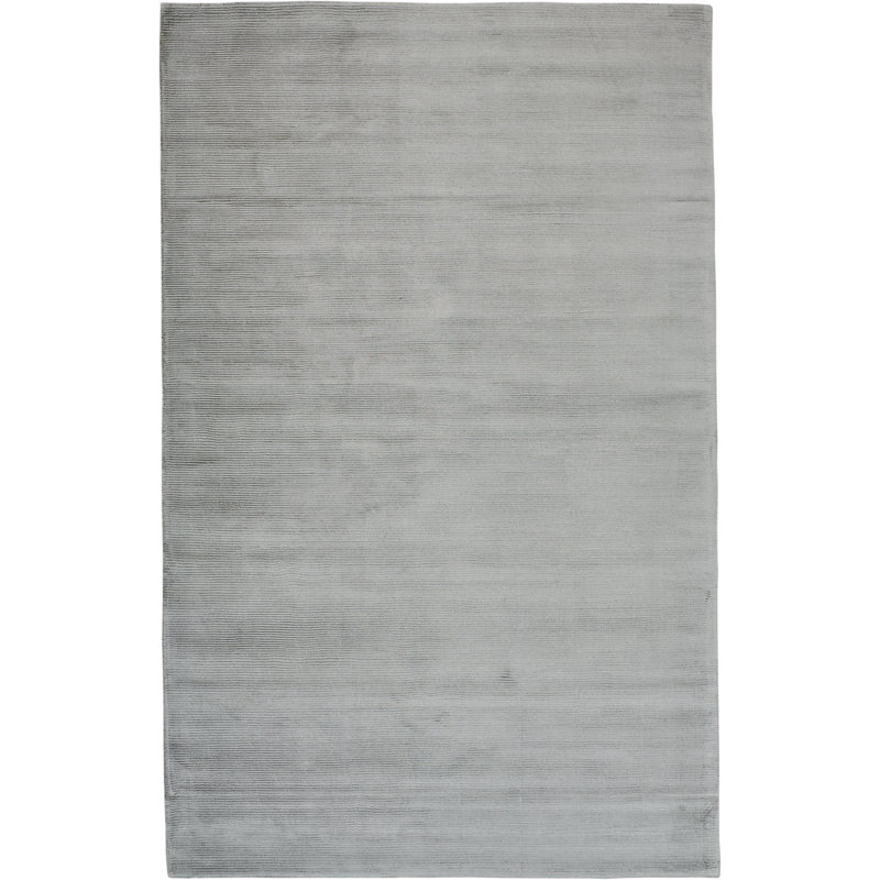 Tapis brume crocheté à la main Riaria, Rectangle 3 pi 6 po x 5 pi 6 po
