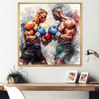 «Legendary Fight I» sur toile