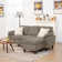 79.5" Wide Reversible Modular Sofa & Chaise with Ottoman