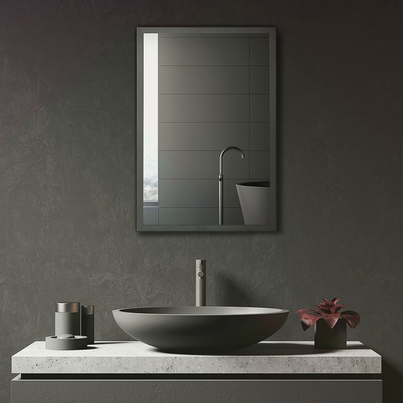 Armoire murale pour salle de bain, Noir