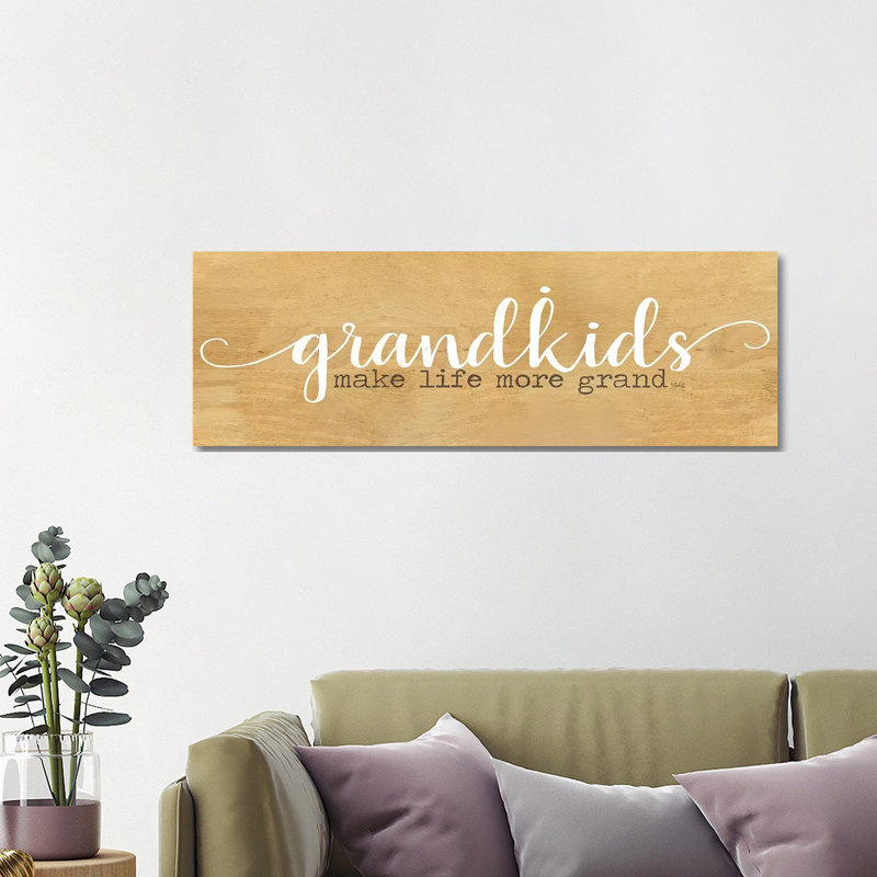 Grandkids by Marla Rae - Wrapped Canvas Panoramic Print, 121.92 cm H x 40.64 cm W x 3.175 cm D