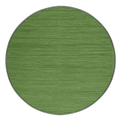 Tapis vert uni lavable à la machine