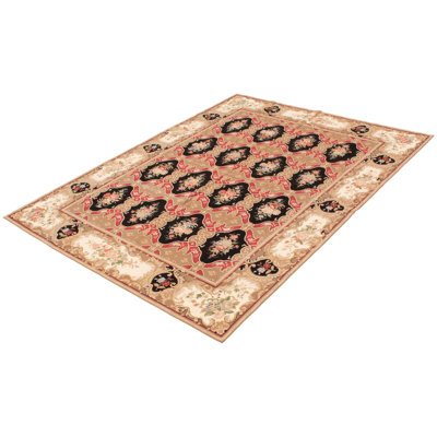 Seneatha One-of-a-Kind 7'8" X 10'2" New Age Wool Area Rug in