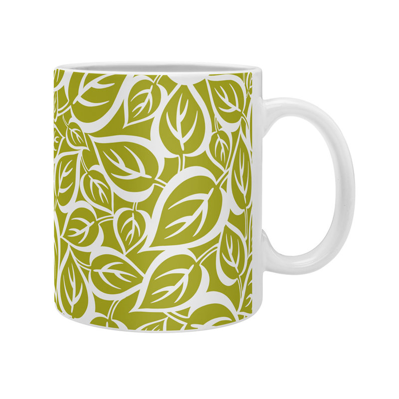 Grande tasse à feuillage en chute