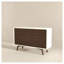 Commode 6 tiroirs de style Mid-Century moderne avec finition en bois massif