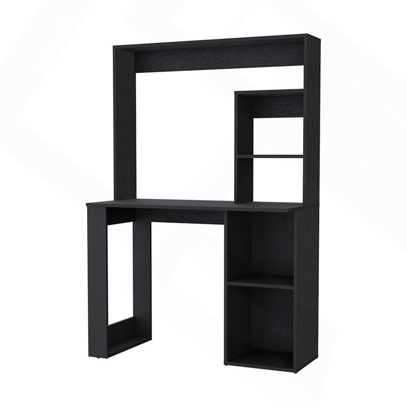 Bureau Ryndon, huche, finition noire, Noir