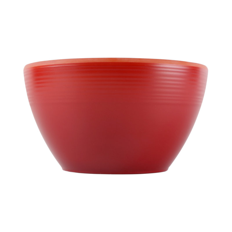 Bol rond en mélamine 5,5 po Maya, Rouge