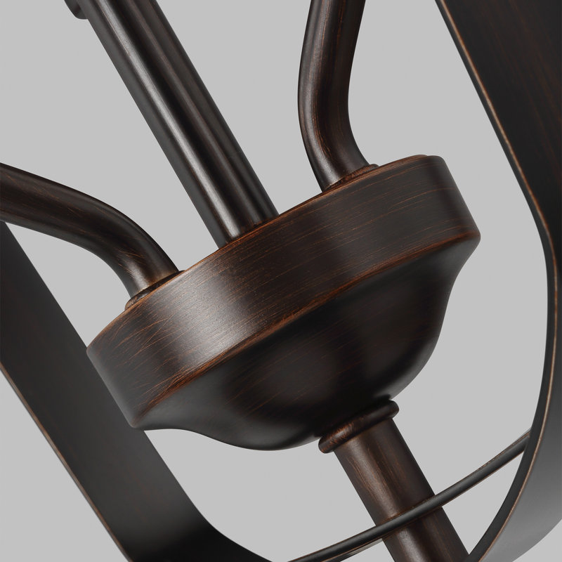 Romee Small Three Light Hall / Foyer from Generation Lighting , No, Brushed Nickel, Not Energy Star