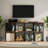 2 Compartment Storage Organizer, DIY Variable Stackable Wood And Metal Cube Shelves, Brown
