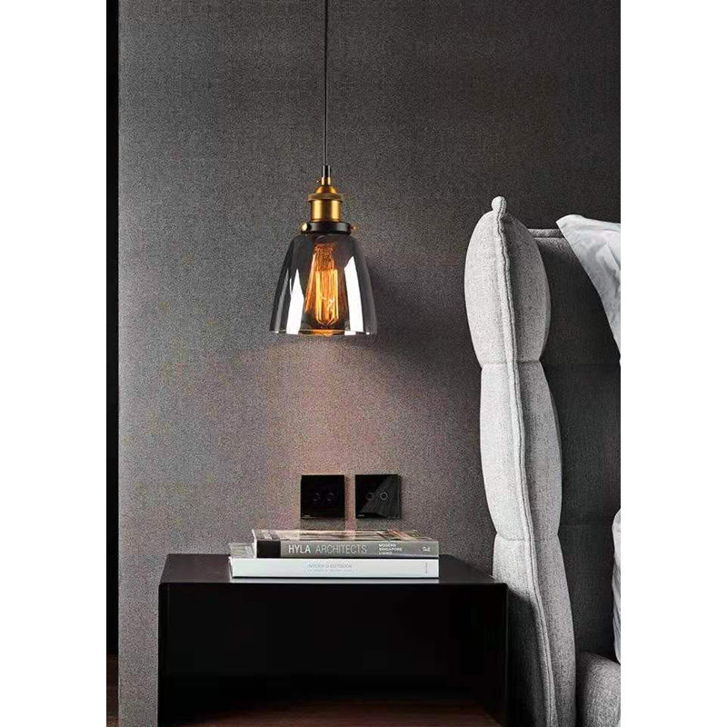 Margarita 1 - Light Single Pendant, Clear, Polished Chrome