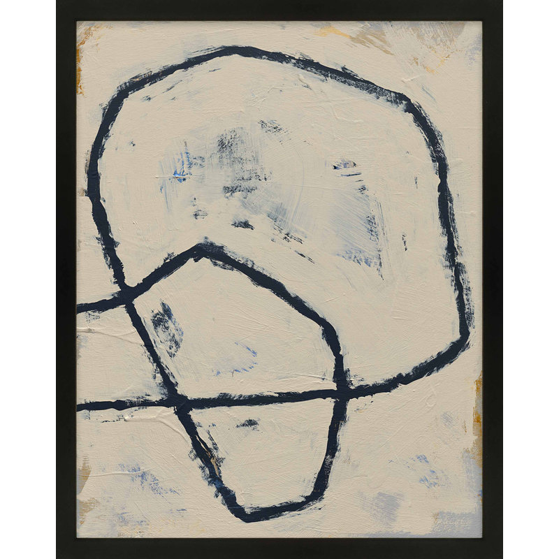 Twisted 6 by Jacques Pilon, Black Framed Paper, 20" H x 16" W x 1.25" D