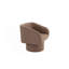 Fauteuil d'appoint pivotant classique, fauteuil confortable-10136888