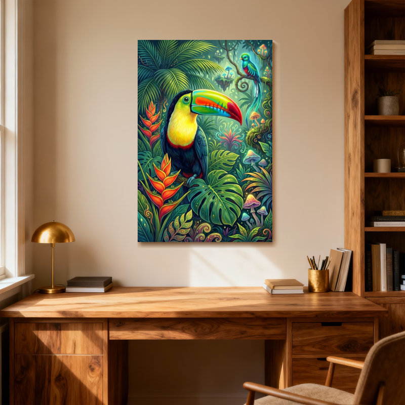 Reproduction d'art sur toile, H 20 po x l 30 po