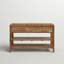 Console en bois massif Lumsden