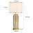25 '' Modern Ceramic Table Lamp with USB Ports-1151284219