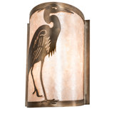 Rustic Lodge 1 - Light Flush Mounted Sconce
