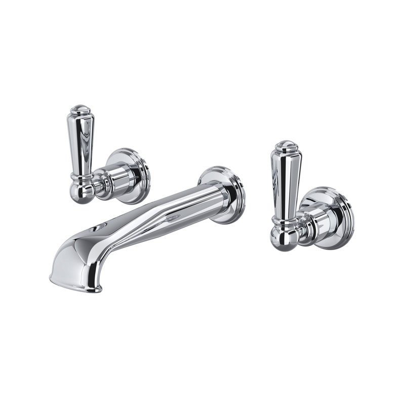 Edwardian™ Deck Mounted Clawfoot Tub Faucet, Polished Nickel