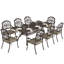 8 - Person Patio Dining Set with Rectangular Table