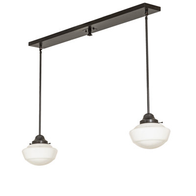 Luminaire suspendu 2 lumières Revival