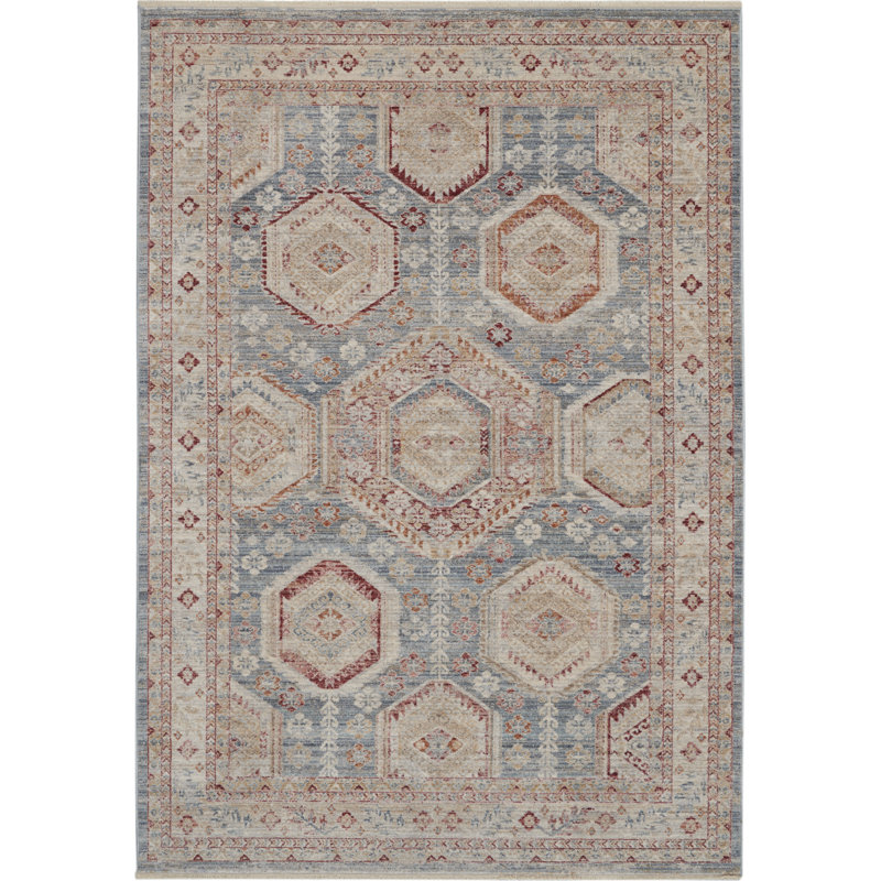 Silvian Oriental Indoor Rug, Rectangle 5'3" x 7'8"