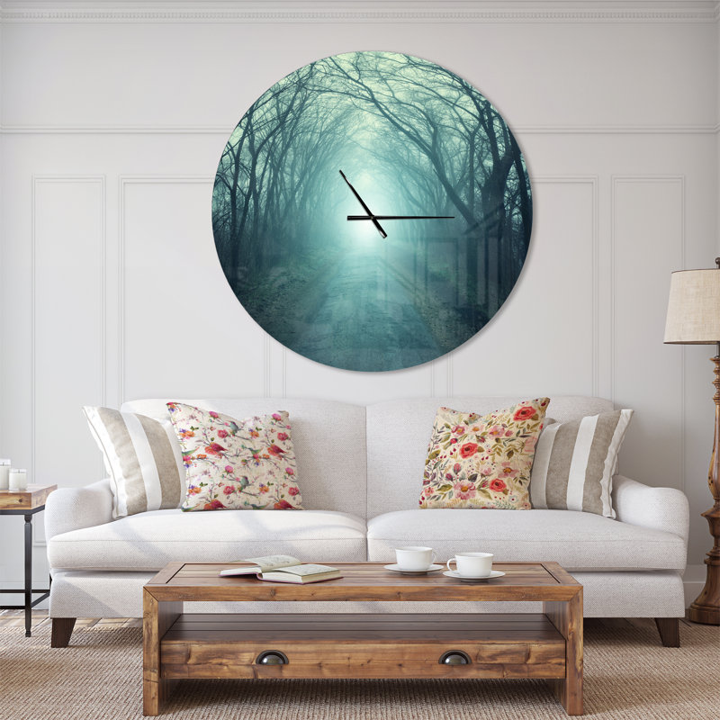 Horloge murale Swigart Farmhouse Designart, Surdimensionné