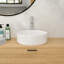 Lavabo de salle de bain en céramique