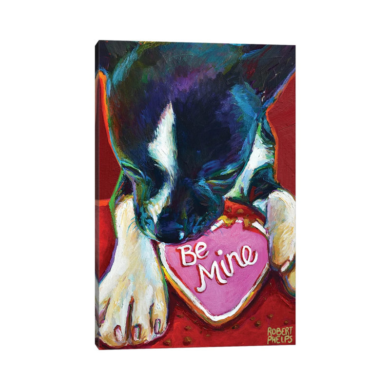 Be Mine by Robert Phelps - Painting on Canvas, 66.04 cm H x 45.72 cm W x 3.175 cm D, Wrapped Canvas