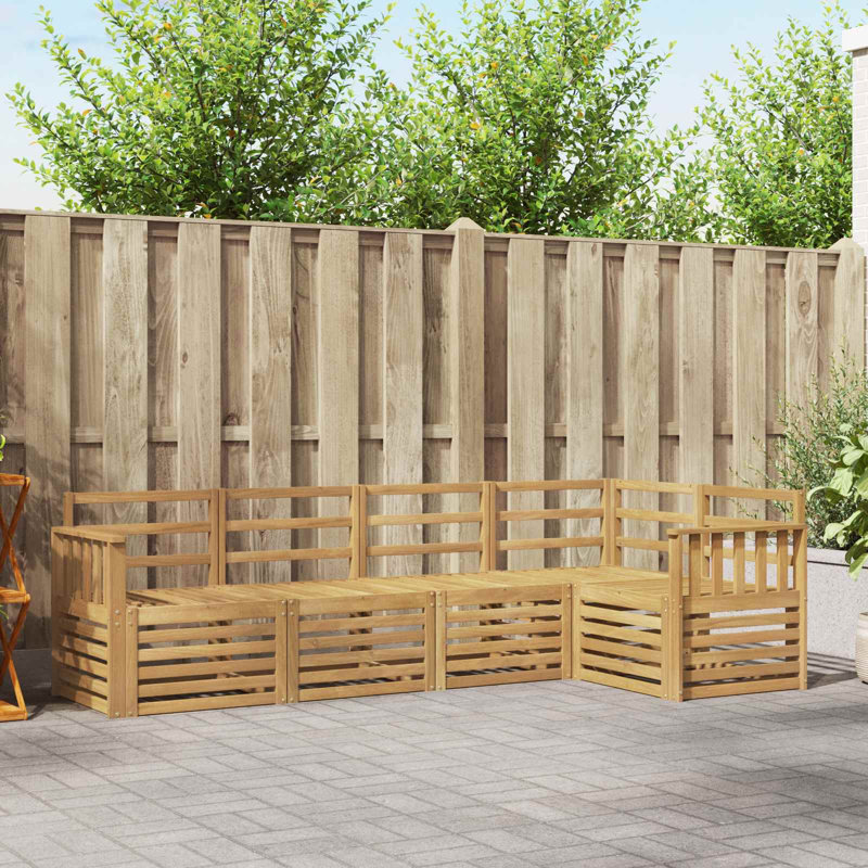 247cm Wide Patio Sectional Set