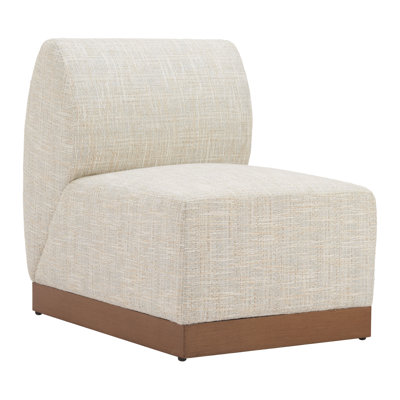 Chaise sans accoudoirs Rosabel Christy - beige
