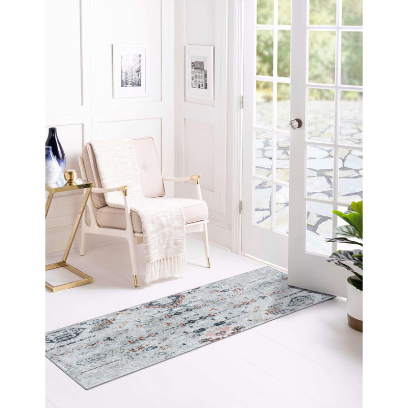 Massie Abstract Indoor Rug, Runner 2' x 8'