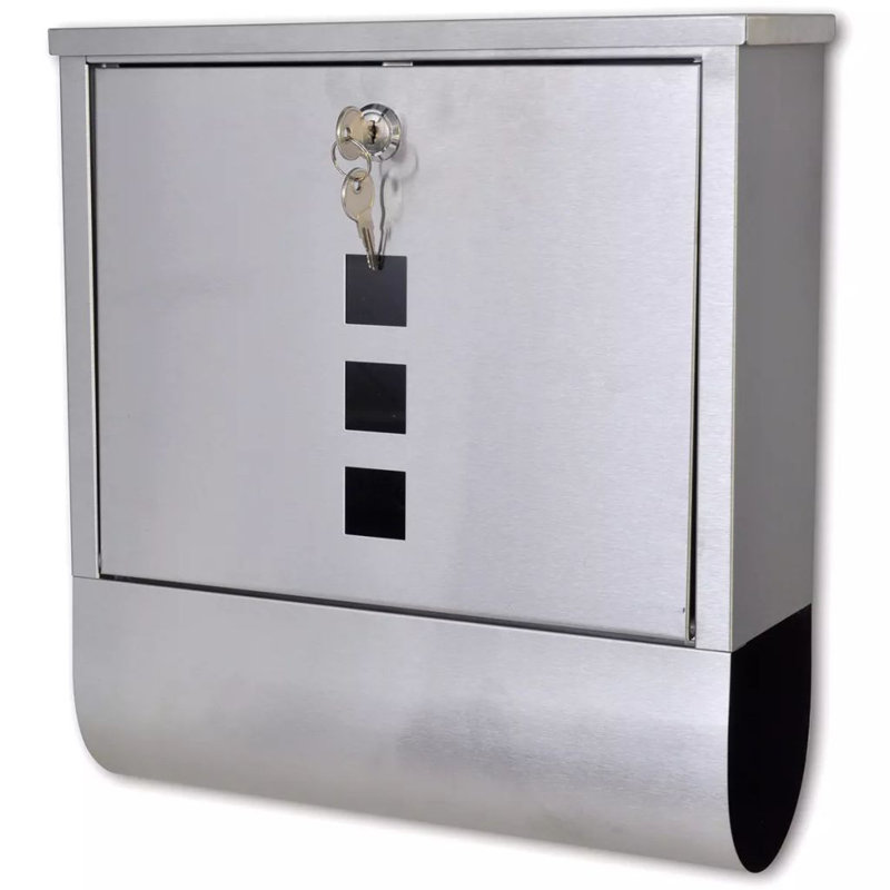 Dzamhur Steel Wall Mounted Mailbox