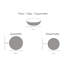 Creatable Uno Stoneware Dinnerware - Set of 12