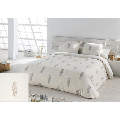 No Pattern Duvet Cover Set with Pillowcases
