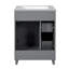 Meuble-lavabo 24 po avec lavabo en céramique 24 po - 2 tiroirs et 1 porte à fermeture en douceur