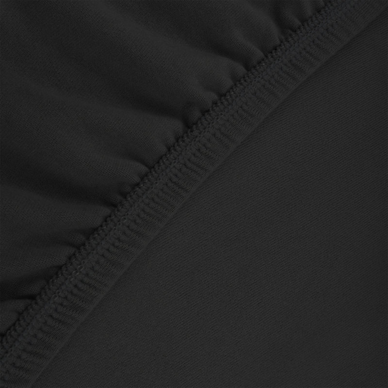 Housse de sommier en tricot Jersey StretchWrap, Double, Gris foncé