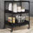 vidaXL Kitchen Trolley 23.6"x16.1"x31.7" Engineered Wood-97839733