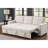Beige Fabric Ii Sectional Featuring Storage Chaise And Sleeper Function - With Option